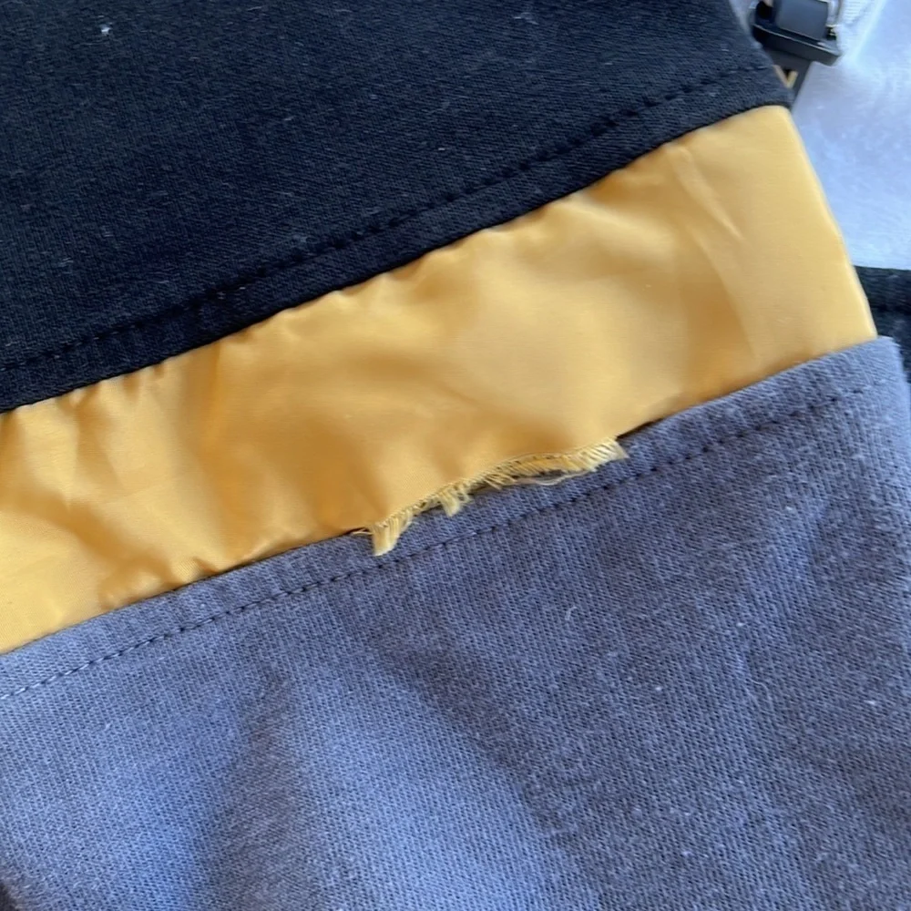 Zara one step further color block hoodie